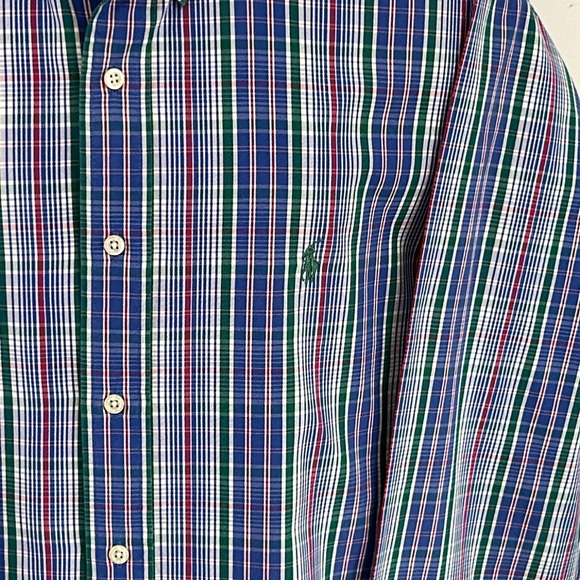 Ralph Lauren long sleeve button down collar shirt.  L - Picture 4 of 7